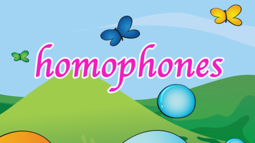 Homophones